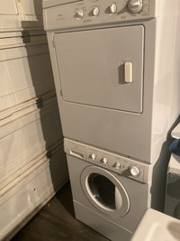 Frigidaire Front Load Washer & Gas Dryer . Working, & clean. Gas