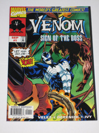 Marvel Comics Venom: Sign of the Boss#1 comic book