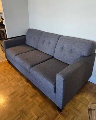 Grey 3-Seater Sofa – Like New (Leon’s), View more