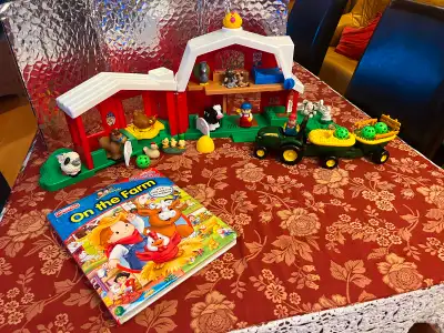 Ferme Fisher-Price complète tracteur sonore 30 mcx 40$, View more