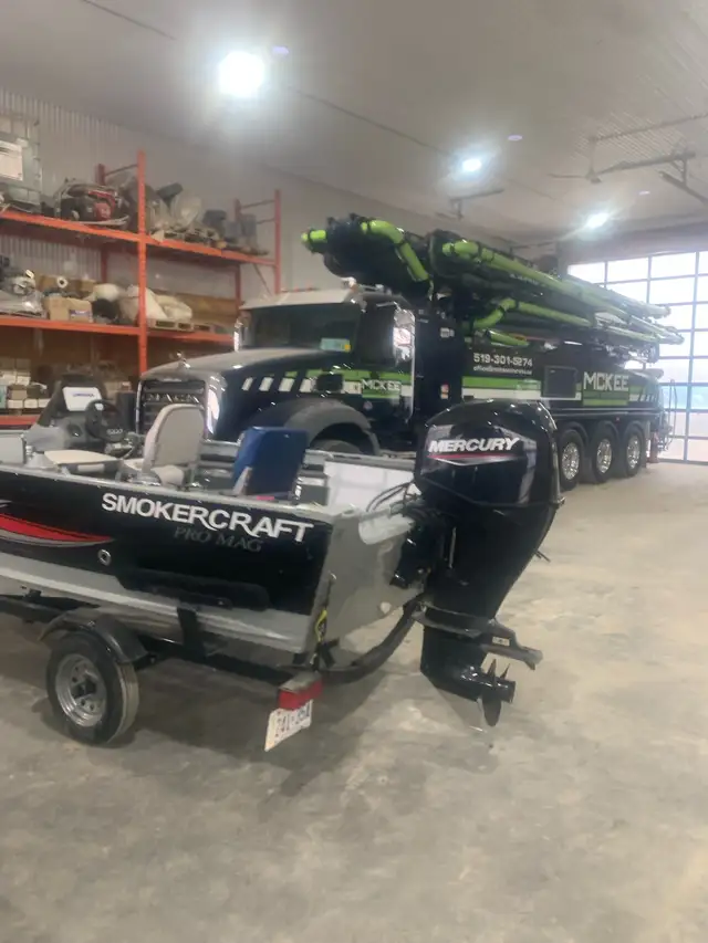 2018 smoker craft pro mag in Powerboats & Motorboats in Stratford - Image 4