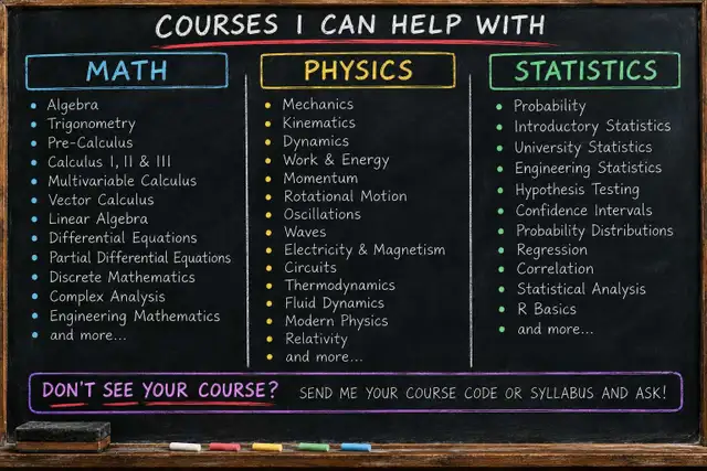 Math, Physics, Statistics Tutor with 25+ Years of Experience573330010564864002
