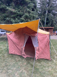 9 X 12 canvas wall tent
