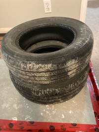 Two 195/65R15 all season tires