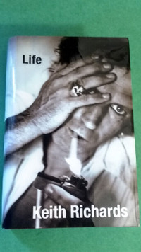 Keith Richards book titled "Life"