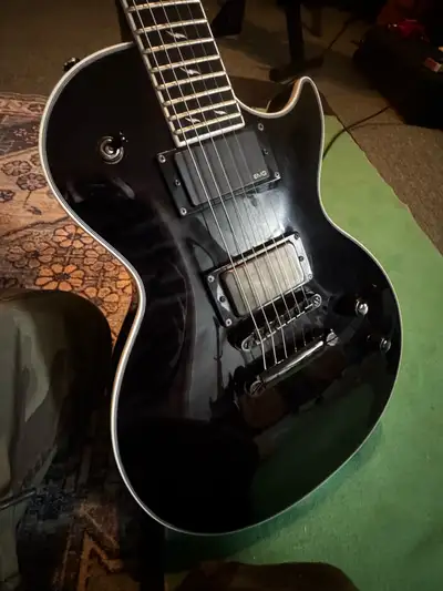 Epiphone lespaul custom prophecy midnight ebony, View more