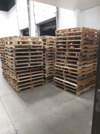 Wooden Pallets Wood Skids 40x48 Cheap Rate Same Day GTA Delivery