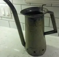 Old Metal Brookins 1/2 Gal Oil Can, Service Station Style