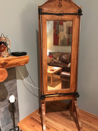 Antique Standing Mirror 