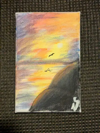 original painting. art piece.  , View more