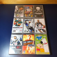 8 PSP games and one tv collection!