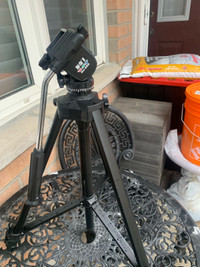 Black Vel Flo PH-258 tripod + Kingsway quick release plate 