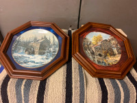 Two Collector Plates by James Kierstead