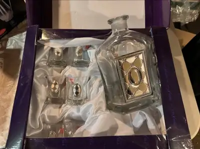 Crystal Liquor Decanter Set, View more