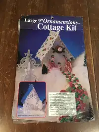 Vintage Ornamentions Christmas Cottage Kit