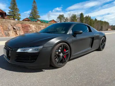 Up for sale is my 2015 Audi R8 V8 Coupe, meticulously maintained and tastefully upgraded. Finished i...
