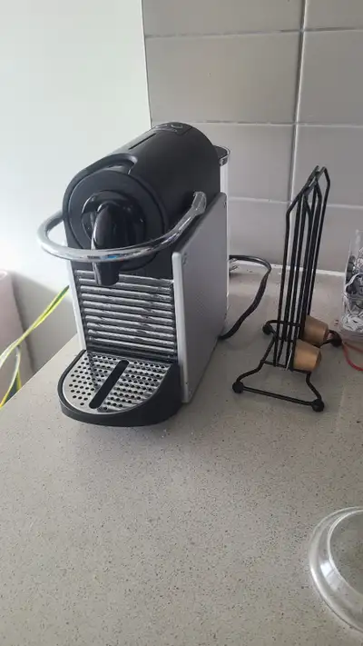 Nespresso pixie + 2 bonus pods & holder, View more