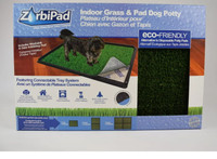 ZorbiPad Connectable Indoor Grass & Pad Dog Potty System