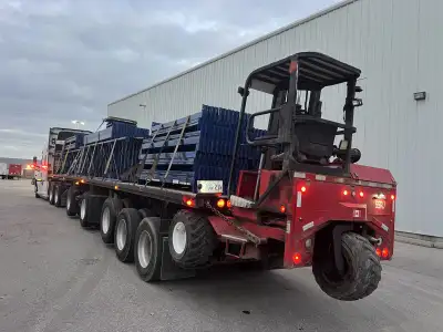 Building and construction materials (lumber, drywall, steel, stone, brick, pipe, Armour stone, Racki...