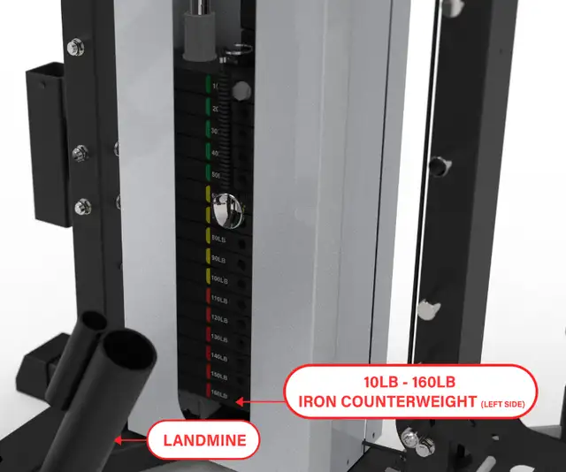 POWER FORCE COMMERCIAL SMITH MACHINE - SMX   - Langford in Exercise Equipment in Victoria - Image 10