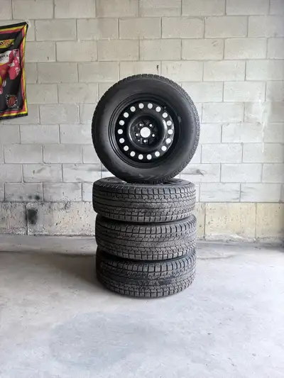 ️ Instagram: @mmautomotive.ca 225/65/R17 Yokohama Iceguard tires Dot 1324 10mm tread remaining 5x114...