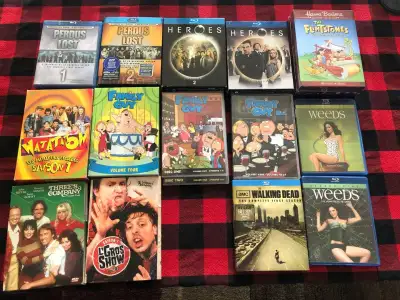 Various TV Series DVD / Blurays Walking Dead, Lost, Heroes and +, View more