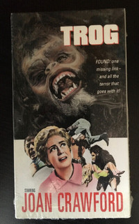 VHS  -  Trog (1970, avec Joan Crawford !)