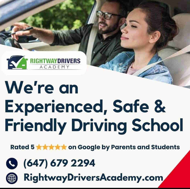 Patient & Experienced G2-G Driving Instructors in Classes & Lessons in Mississauga / Peel Region