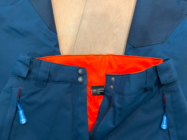 Blue ski pants from the German brand Trollkids in size 14 in Ski in City of Toronto - Image 3