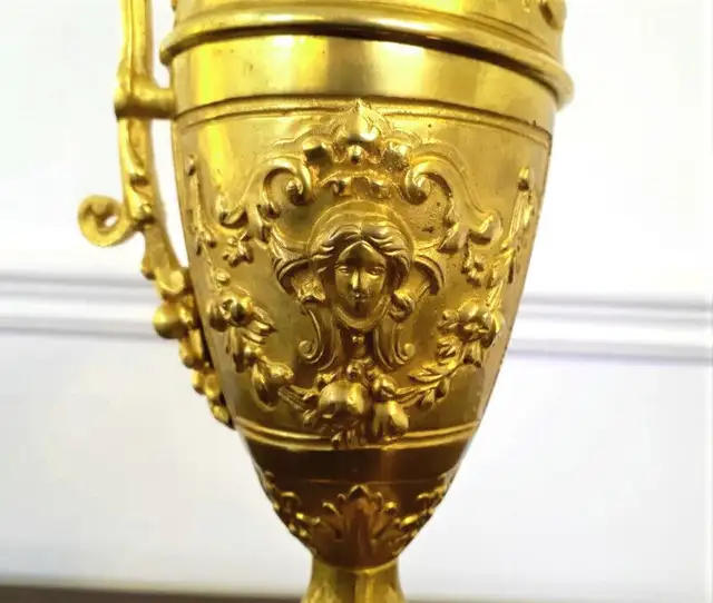 antique aiguière en bronze dore mythologie in Arts & Collectibles in Bathurst - Image 7