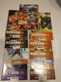 2021 Heroes Reborn Marvel comic set  9 comics