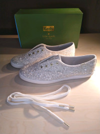 Keds x Kate Spade New York Champion Glitter Wedding Shoes