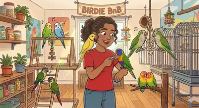 Bird boarding/ Avian boarding/ Bird sitter, View more