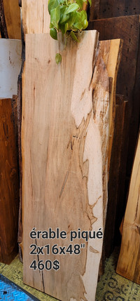 Planches de bois local prêtes pour vos projets 