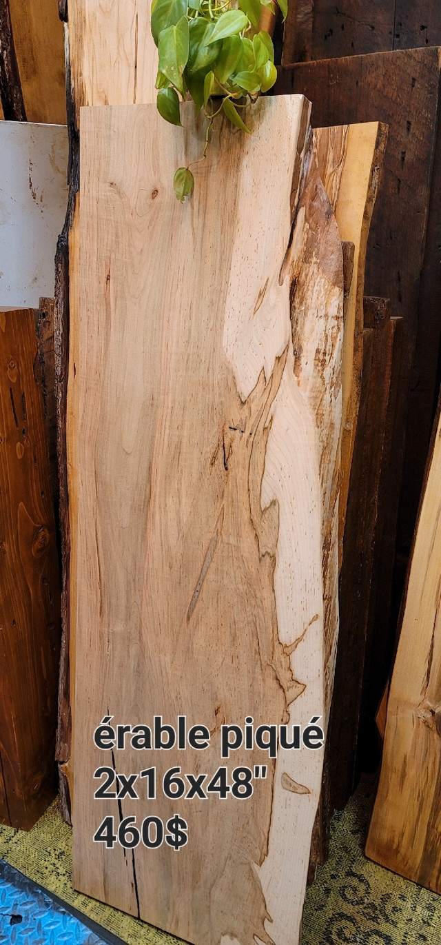 Planches de bois local prêtes pour vos projets  dans Décoration intérieure et accessoires  à Laval/Rive Nord