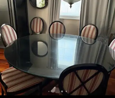 Dining room table and chairs , View more
