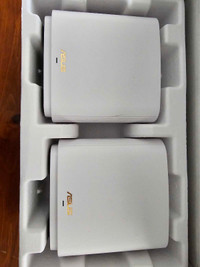 ASUS ZenWiFi Whole-Home Tri-Band Mesh WiFi 6E System (ET8 2PK), 
