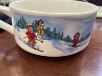 Vintage Campbell’s Downhill Skiing Soup Mug