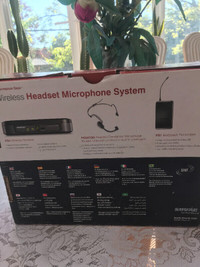 Headset système (microphone portatif)$150