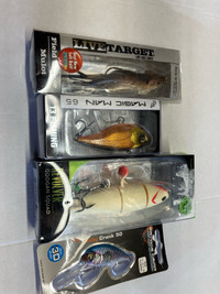 4 High end finishing lures - $35 for all 