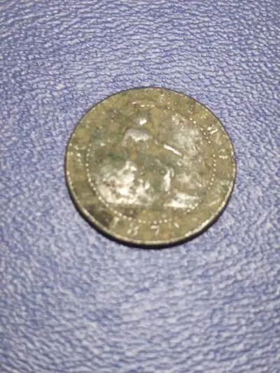 Nice 1870 Spain 1 centimo provisional, Barcelona mint KM #660, View more