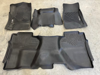 Chevrolet/GMC 1500 Husky Floor Liners Front/Back Seat 2014-2018