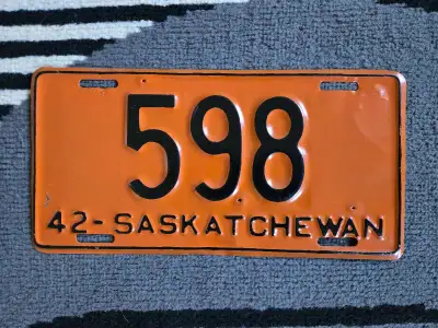 $160 shipping included Etransfer Plate has been repainted