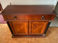 Beautiful solid wood credenza