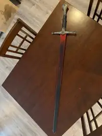 Sword; painted