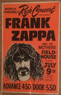 WANTED:  CONCERT & GIG POSTERS FROM THE 1960'S TO THE 1990'S