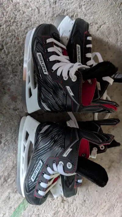 2 pairs Bauer N5 childrens ice skates, View more