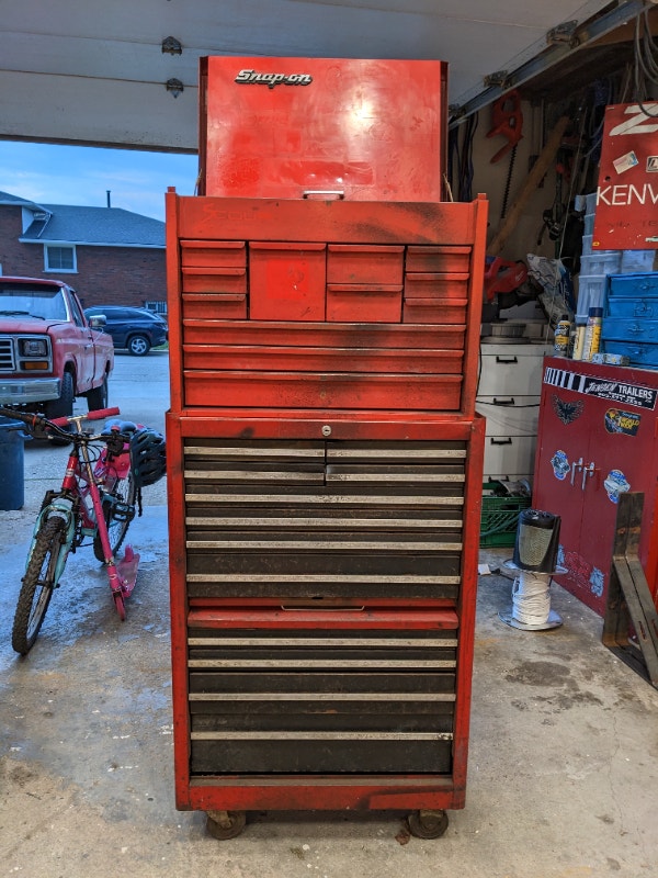 Snap on/craftsman toolbox Tool Storage & Benches Hamilton Kijiji