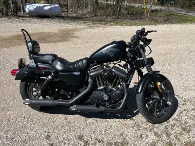 I'm selling my used 2017 Harley Davidson Sportster 883, a black beauty perfect for cruising around t...