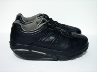 Dr Scholl's POWERWALK Sneakers Size 8 ☆ Leather ☆ Like New ☆